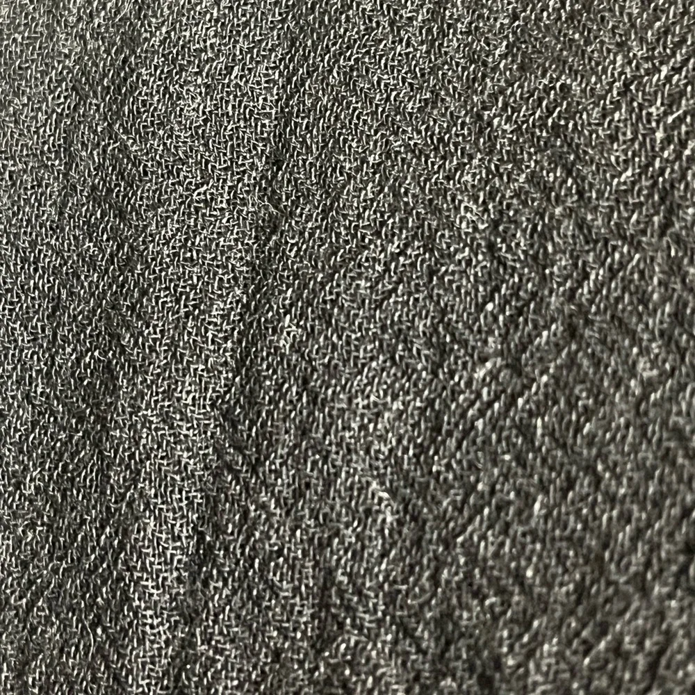 NWT Crea Concept Women’s Waist 36 Black Textured Wool Blend Wide Leg Pants